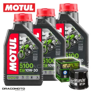 Honda CMX 500 A Rebel 2017- Tagliando Olio Motul 5100 10W-30 4T 3 litri filtro - Imagen 1 de 5