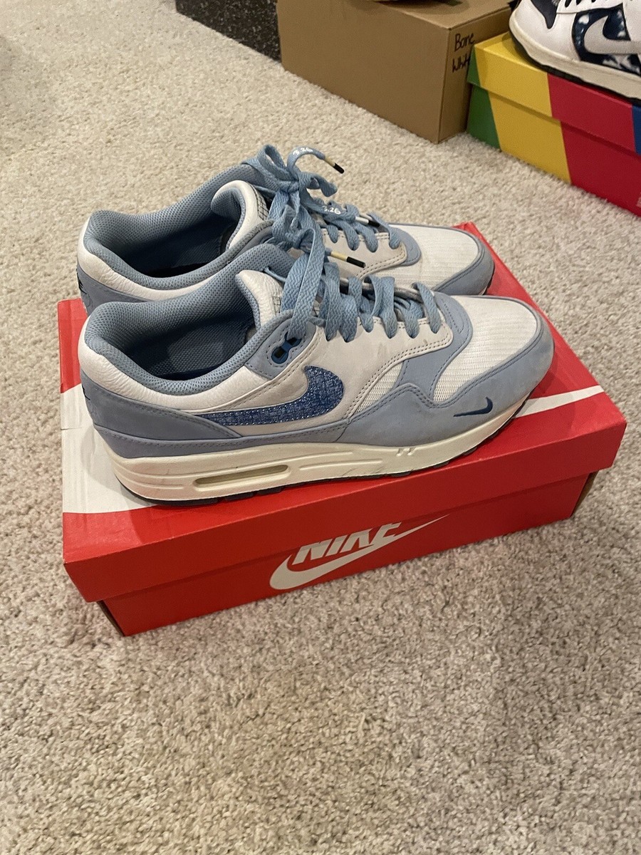 Nike Air Max 1 Low-Top Blue for Sale | Authenticity Guaranteed | eBay