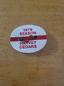 1979 HARVEY CEDARS NEW  JERSEY  SEASONAL  BEACH   BADGE/TAG  45  YEARS  OLD - Picture 1 of 2