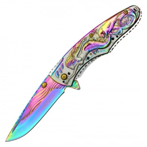 Regenbogen Meerjungfrau Taschenmesser - Bild 1 von 4