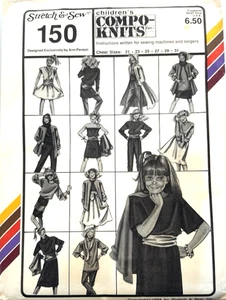 Stretch & Sew 150 - Children's Compo-Knits (Chest Size 21-31) Cut - Picture 1 of 6