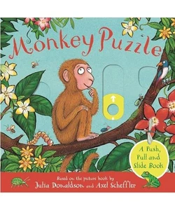 Monkey Puzzle: A Push, Pull and Slide Book, Donaldson, Julia - Picture 1 of 1