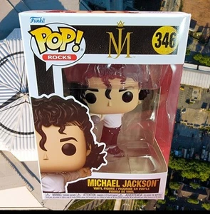 Michael Jackson funko # 346 (nib)With Pop Protector  - Picture 1 of 7