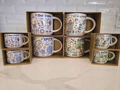 Tazas de café WDW 50 aniversario Starbucks Been There serie Walt Disney World Foto 1 de 4
