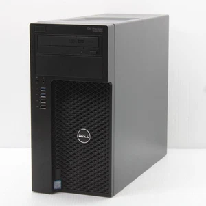 Dell Precision 3620 Windows 11 Tower PC Intel i7 7700 16GB RAM 512GB SSD WiFi - Picture 1 of 13