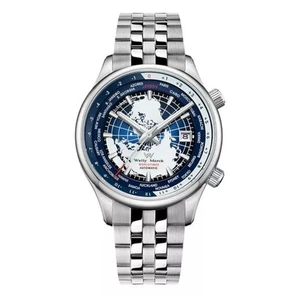 Welly Merck Automatic Mechanical World Time Mens Watch WM057 - Picture 1 of 12