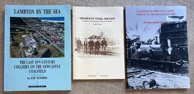 Beneath Tidal Water Newcastle’s Harbour Collieries Gully Line Lambton By The Sea - image 1 of 4