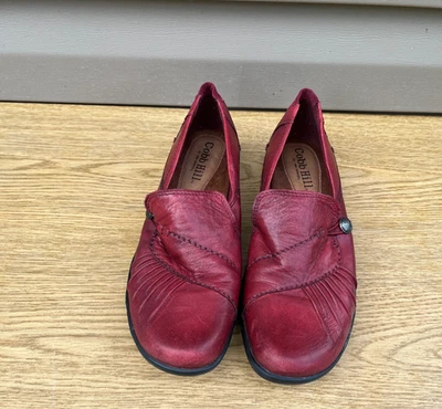 Женские кожаные туфли Cobb Hill размер 9,5 N Hollywood с Т-образным ремешком - Изображение 1 из 4