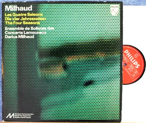 Milhaud. Milhaud (The Four Seasons). Philips 6504 111. NM - Picture 1 of 1