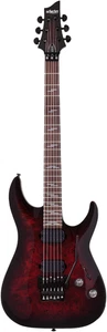 SCHECTER E-Gitarre, Omen Elite 6 FR, Black Cherry Burst | Neu - Bild 1 von 15