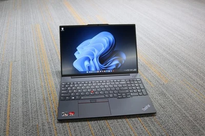 Lenovo ThinkPad E16 Gen 1 16" FHD, Ryzen 5 7530U, 8GB DDR4, 256GB SSD Laptop - Image 1 of 4