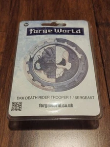 Warhammer 40k Forgeworld Death Korp Of Krieg Rider Trooper 1 - Sergeant New NiB - Picture 1 of 2