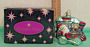 ??  CHRISTOPHER RADKO ??  Christmas Train Ornament     (R54) - Picture 1 of 11