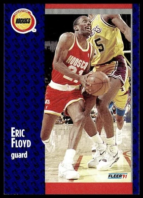 Eric Floyd 1991-92 Fleer #74 - Image 1 of 2