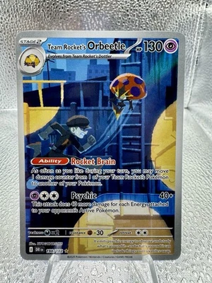 Team Rocket's Orbeetle 198/182 Sv10: Destined Rivals Holo - Image 1 of 2