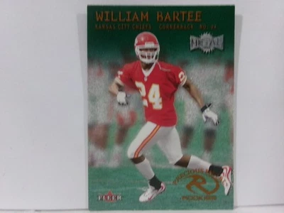 2000 Fleer Metal Precious Metal Rookies EMERALD William Bartee #224 Rookie RC - Image 1 of 2