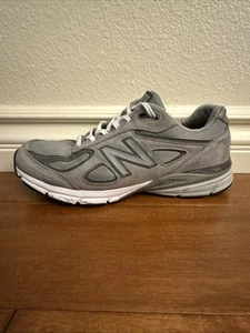 New Balance 990v4 Schuhe grau silber Wildleder sportliche Turnschuhe hergestellt in den USA KEINE GRÖSSE - Bild 1 von 23