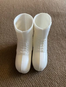 Vintage 1970s Hasbro Action Man Polar Explorer White Boots - Picture 1 of 6