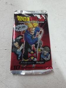 DRAGONBALL Z CCG  Sealed Booster Card Pack ANDROIDS SAGA Trunks SCORE Funimation - Picture 1 of 1