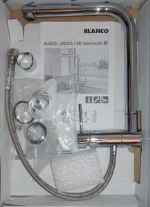 BLANCO 521545 LARESSA-F Hebel rechts Fensterarmatur Chrom Festauslauf Hochdruck - Bild 1 von 2