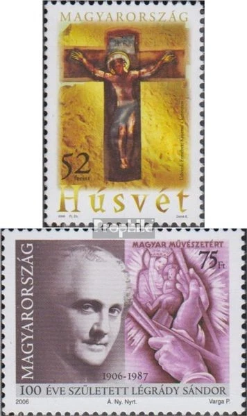 Sellos Hungría 2006 Mi 5072.5073 (emisión completa) bien usados/cancelados 2006 Eas Foto 1 de 1