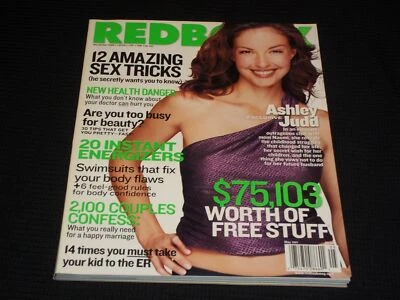 2001 MAY REDBOOK MAGAZINE - ASHLEY JUDD COVER - L 10024 - Image 1 of 2