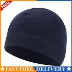 5Pcs Fleece Beanie Hat Fashion Fleece Sports Hat Thermal for Men Women (Dark Blu