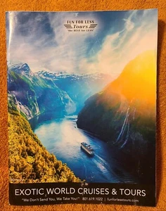 2025 Fun For Less tours trip catalog magazine travel Greenland LDS History India - Picture 1 of 9
