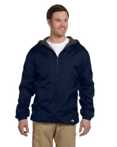 Dickies Men's Fleece-Lined Hooded Nylon Jacket - Picture 1 of 3