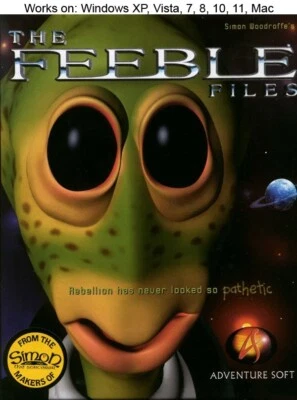 The Feeble Files PC Mac Game 1997 Windows 10 11 - Image 1 of 2