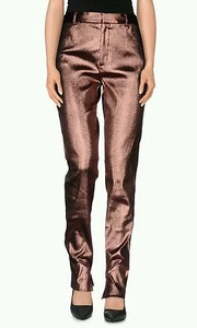 Tom Ford authentische Metallic-Hose in Pink. Verkaufspreis $ 1.290. - Bild 1 von 11