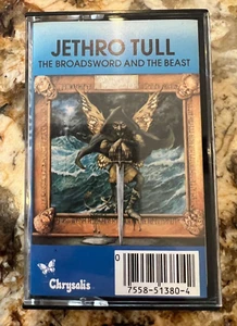 JETHRO TULL; THE BROADSWORD AND THE BEAST (CASSETTE TAPE 1982 CHRYSALIS RECORDS) - Picture 1 of 3