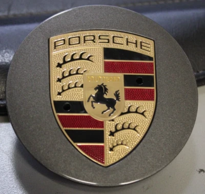 13-23 OEM PORSCHE CAYMAN BOXSTER CENTER HUB CAP  7L5601149A 7L5601149F  67434 - Image 1 of 4