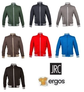 JRC Felpa ARIZONA MAN in Cotone Collo a Lupetto Zip Intera Sport Lavoro Uomo - Imagen 1 de 10