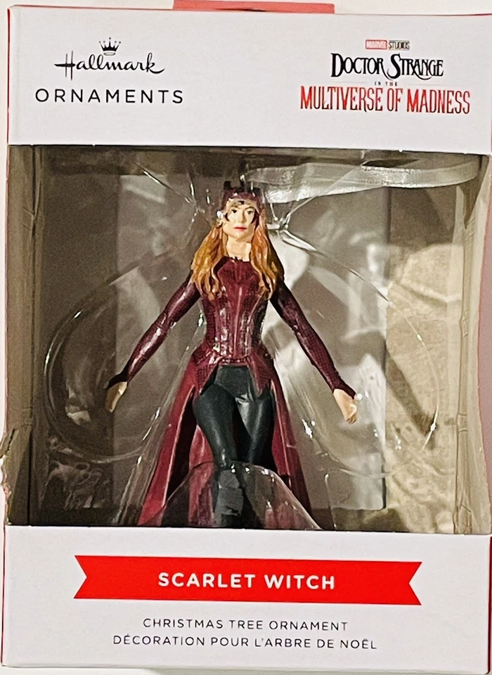 Hallmark SCARLET WITCH Marvel Doctor Strange 3in Collectible Tree Ornament