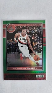 2024-25 Panini NBA Hoops #196 Toumani Camara 35/99 Green PRIZM - Picture 1 of 1