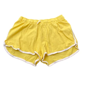 Primark Sprinter Running Shorts Womens 27W Yellow Elastic Waist Stretch Athletic - Picture 1 of 3