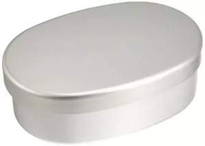 MUJI Bento/Lunch Box Aluminium Large Oval From Japan - Picture 1 of 4