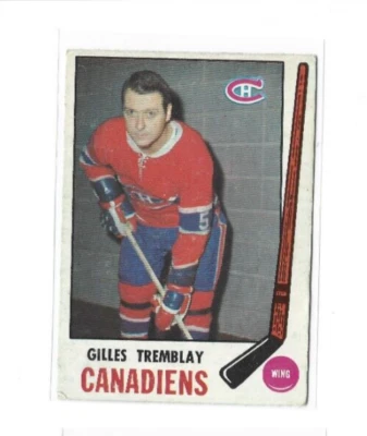 1969-70 O-Pee-Chee #168 Gilles Tremblay BACK ISSUE - Image 1 of 2