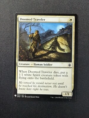 DOOMED TRAVELER MTG The List (Conspiracy: Take the Crown) - Image 1 of 2