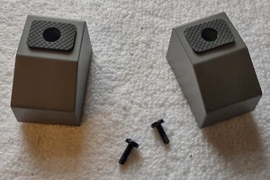 2 szare plastikowe nóżki do obudowy komputera Corsair iCUE 4000D z przepływem powietrza z Sc - Zdjęcie 1 z 5