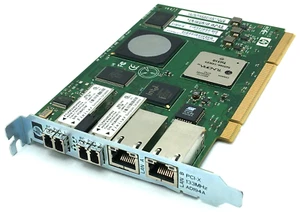 HP PCI-X 2-Port 4GB Fibre Channel 1000BaseT Adapter AD194-60001 - TESTED!! - Picture 1 of 12