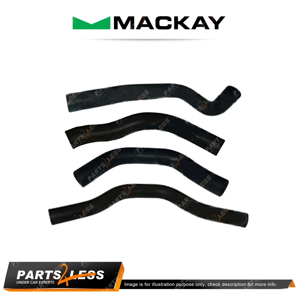Mackay Radiator+Heater Hose Set for Daihatsu Rocky 2.8L Diesel DL 1984-1987 - image 1 of 2