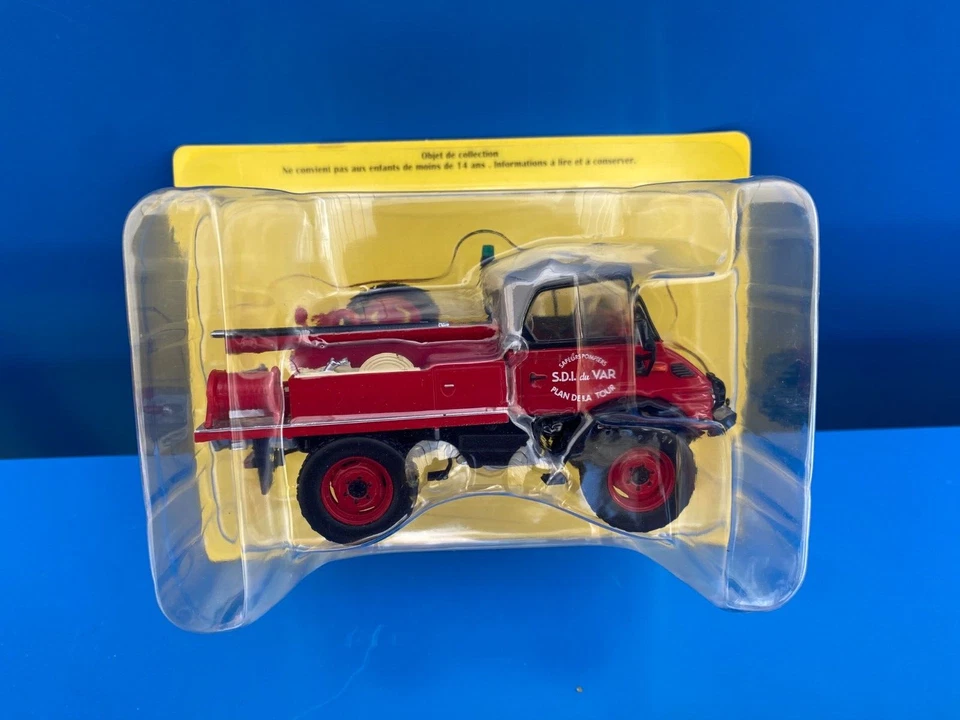 POMPIERI 1/43 N°27 Mercedes-Benz Unimog 421 CCFL CAMION CISTERNA VAR NUOVO - Immagine 1 di 4