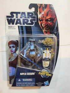 Star Wars Clone Wars Aayla Secura Action Figure Hasbro 2012 - Picture 1 of 1