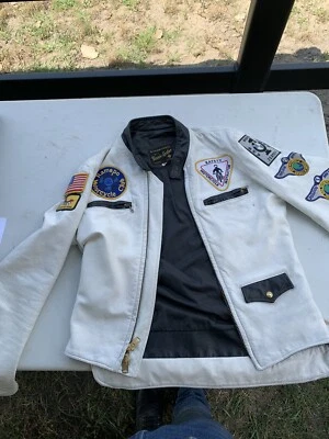 Passaic Antique Leather Motorcycle Jacket Size 38 - Image 1 of 4