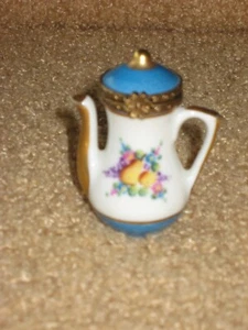 Limoges Porzellan Kaffeekanne - Bild 1 von 4