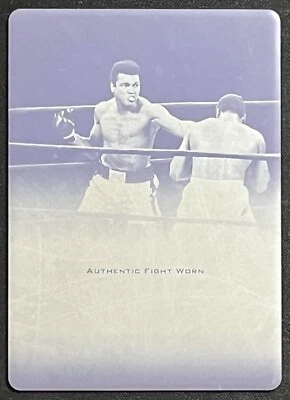 2012 LEAF ALL TIME GREATEST MUHAMMED ALI PRINTING PLATE #1/1 - Image 1 of 2