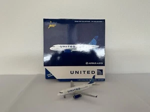 Gemini Jets United Airbus A319 “Evo Blue” 1:400 *READ DESCRIPTION* - Picture 1 of 4