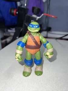 Teenage Mutant Ninja Turtles 4" Leonardo TMNT Figure 2016 Playmates Viacom! - Picture 1 of 8